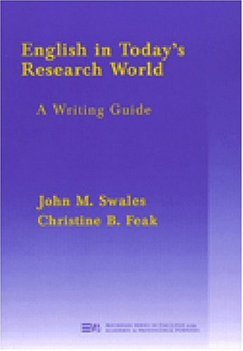 English in Today's Research World