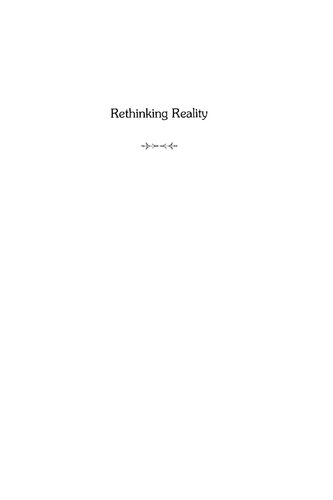 Rethinking Reality