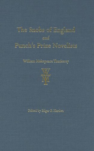 The Snobs of England and Punch's Prize Novelists