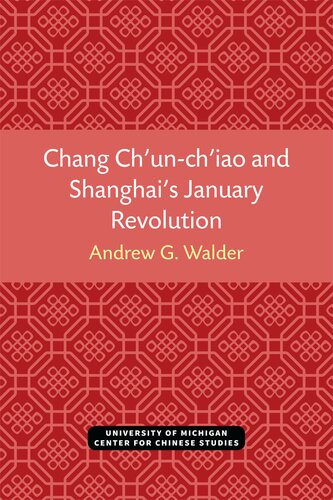 <div class=vernacular lang="en">Chang Chђ́ةun-chђ́ةiao and Shanghaiђ́ةs January Revolution</div>