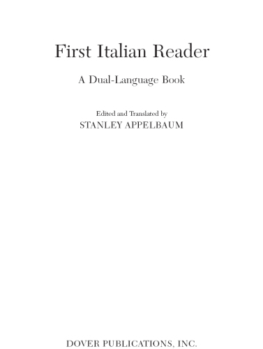 First Italian Reader