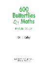 600 Butterflies and Moths in Full Color