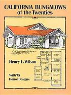 California Bungalows of the Twenties