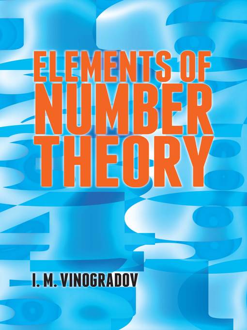 Elements of Number Theory