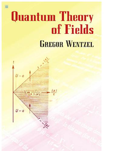 Quantum Theory of Fields