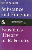 Substance and Function and Einstein's Theory of Relativity