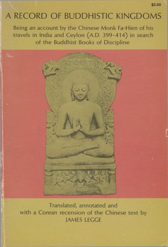 A Record of Buddhistic Kingdoms