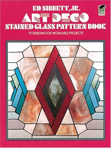 Art Deco Stained Glass Pattern Book