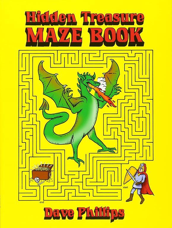 Hidden Treasure Maze Book (Dover Children's Activity Books)