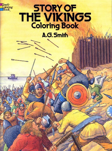Story of the Vikings Coloring Book