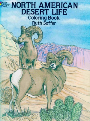 North American Desert Life Coloring Book