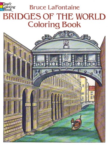 Bridges of the World Coloring Book