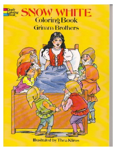 Snow White coloring book