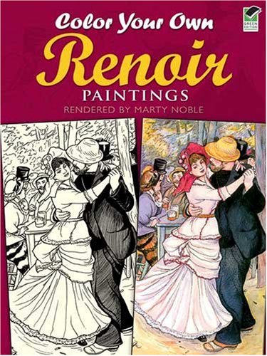 Color Your Own Renoir Paintings