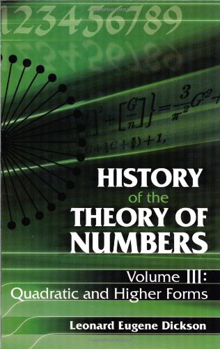 History of the Theory of Numbers, Volume III