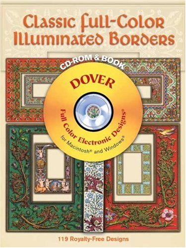 Classic Full-Color Illuminated Borders CD-ROM and Book