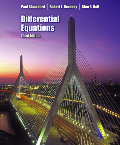 Differential Equations (with CD-ROM)