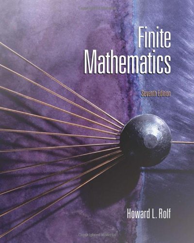 Finite Mathematics, 7th Edition