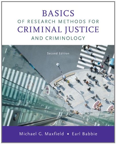 Basics of Research Methods for Criminal Justice and Criminology