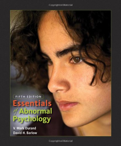 Essentials of Abnormal Psychology (with CD-ROM)