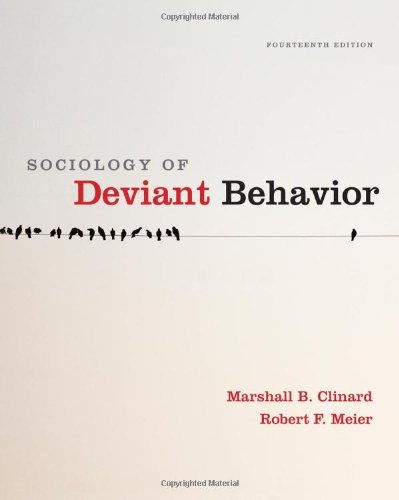 Sociology of Deviant Behavior