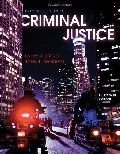 Introduction to Criminal Justice