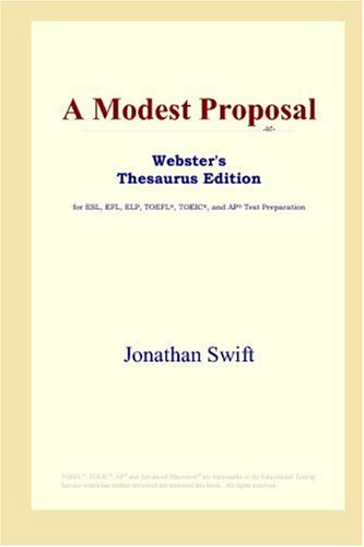 A Modest Proposal