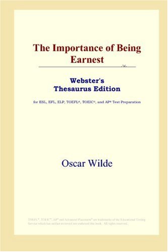 The Importance of Being Earnest