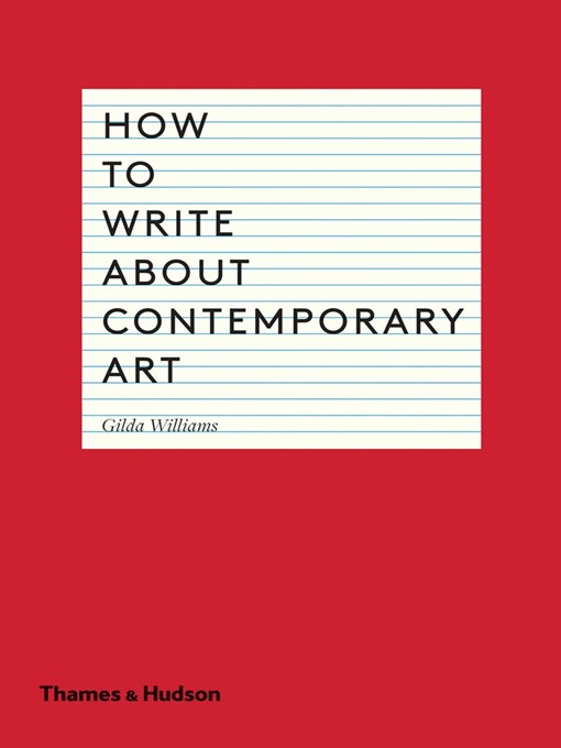 How to Write About Contemporary Art