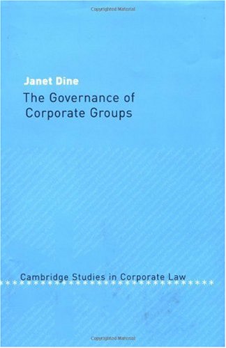 The governance of corporate groups