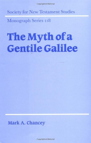 The myth of a Gentile Galilee