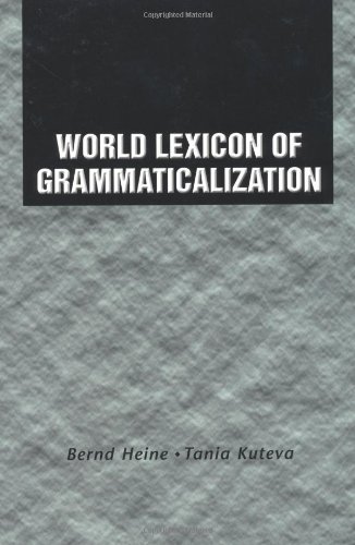 World Lexicon of grammaticalization