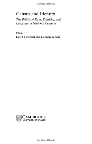 Census and identity : the politics of race, ethnicity, and language in national census