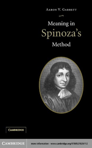 Meaning in Spinoza's Method