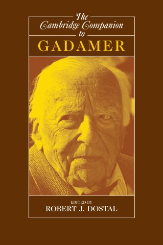 The Cambridge companion to Gadamer