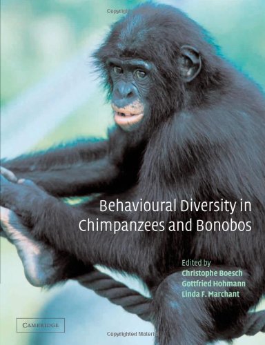 Behavioural Diversity in Chimpanzees and Bonobos