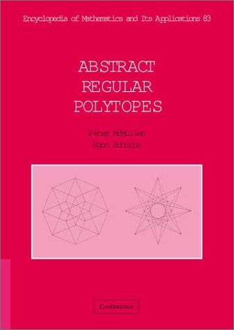 Abstract regular polytopes