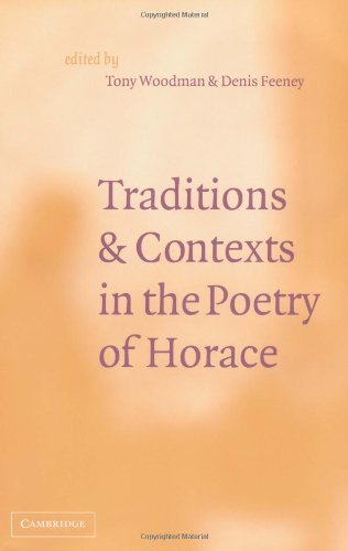 Traditions and contexts in the poetry of Horace