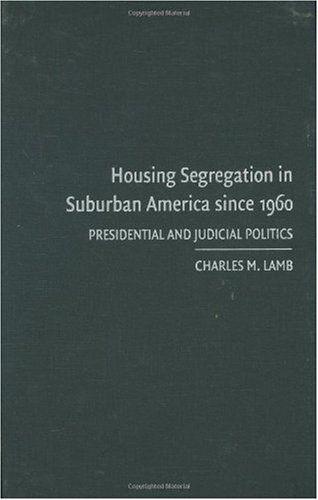 Housing Segregation in Suburban America Since 1960