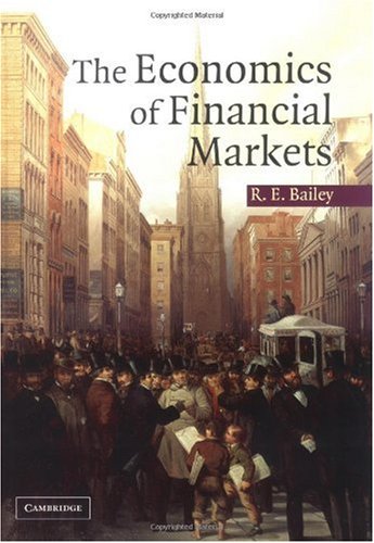 The economics of financial markets