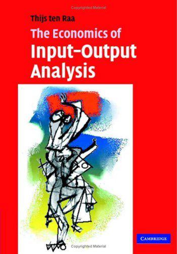 The Economics of Input-Output Analysis.