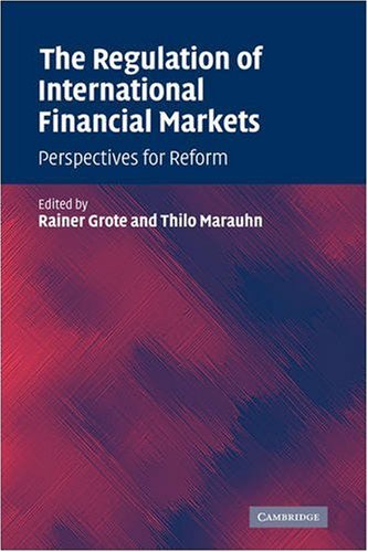 The Regulation of International Financial Markets