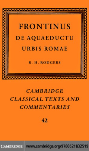 Aquaeductu urbis Romae