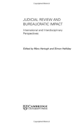 Judicial Review and Bureaucratic Impact