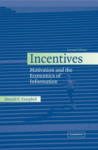 Incentives : motivation and the economics of information