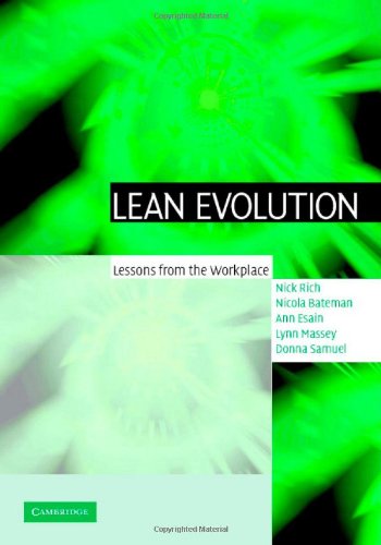 Lean evolution : lessons from the workplace