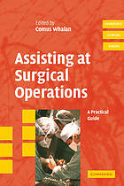 Assisting at Surgical Operations