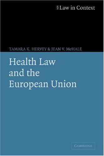 Health Law and the European Union