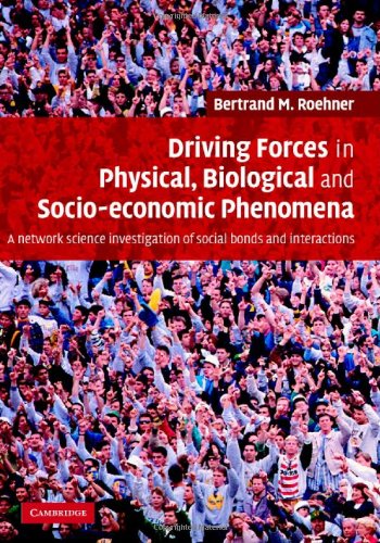 Driving forces in physical, biological and socio-economic phenomena : a network science investigation of social bonds and interactions