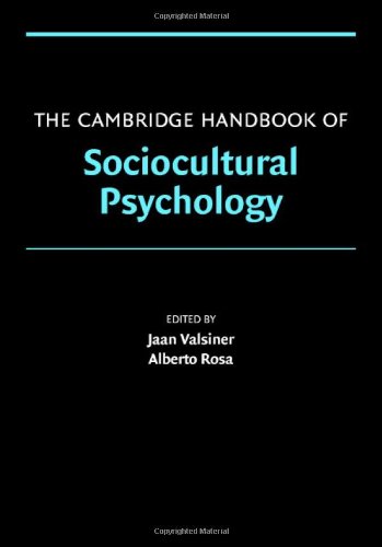 The Cambridge Handbook of Sociocultural Psychology